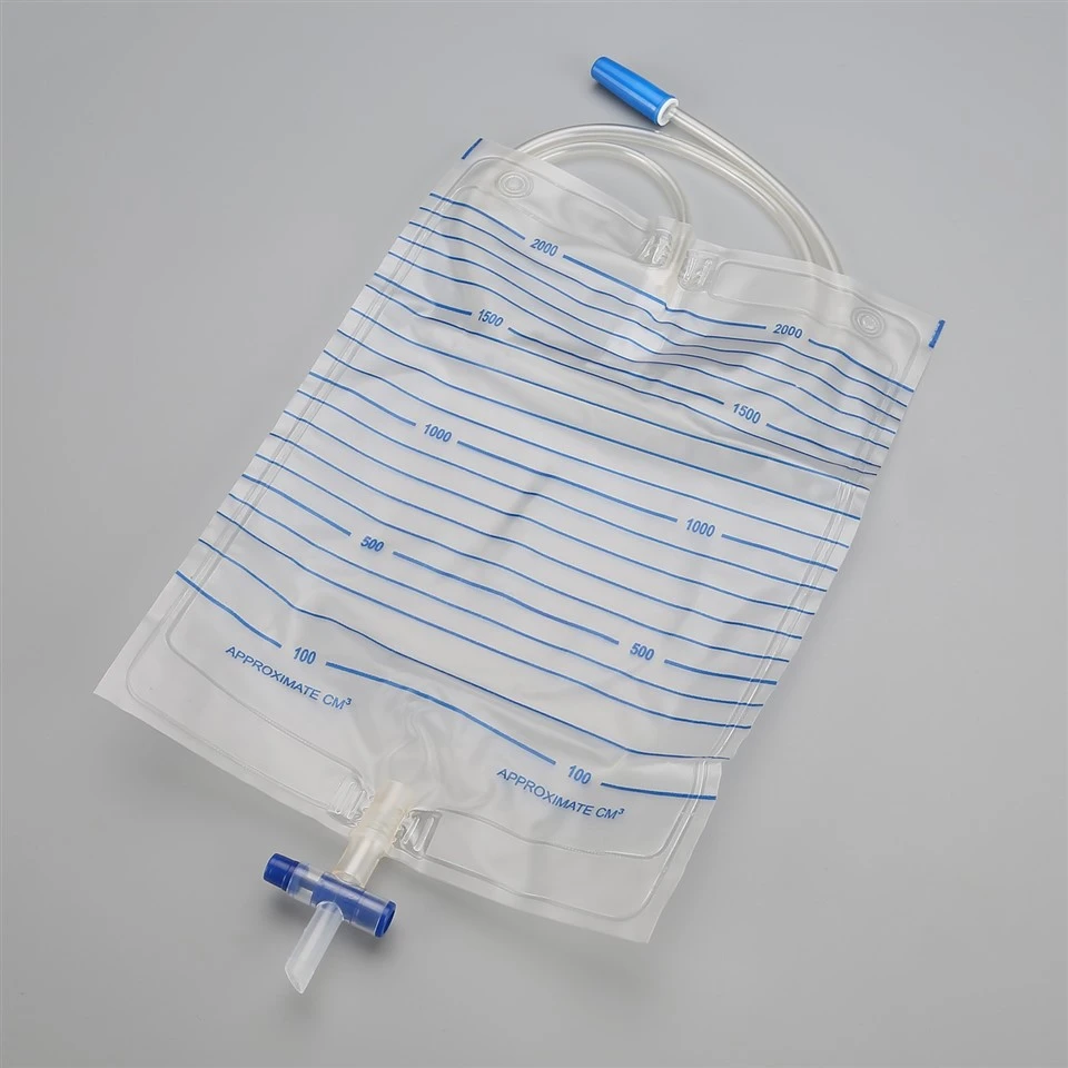 Hospital Catheter Drainage PVC Urine Bags suppliers